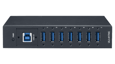 ULI-417HC-A Hub 7 ports USB 3.2 isolés avec alimentation externe