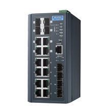 EKI-7716G-4F4CI-AE Switch industriel managé 8GE + 4SFP + 4G Combo -40 ~ 75°C eki-7716g