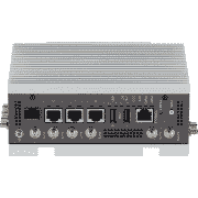 ISA 141 PC Fanless de sécurité ICS compact Rail DIN avec processeur Intel Atom, avec double 5G, double Wi-Fi et double alimentation