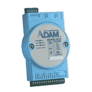 ADAM-6224-AE Module ADAM Entrée/Sortie sur MobusTCP, 4 canaux Isolated Analog Output