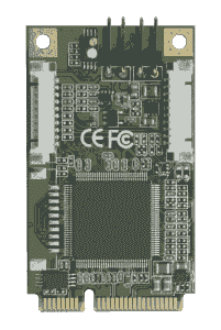 Carte industrielle d'acquisition vidéo, 4CH MiniPCI SW compression Video Capture Module