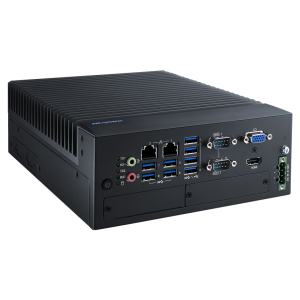 MIC-770V3H-E0A1 PC Fanless avec processeur Intel de 12, 13 & 14ème gen., VGA HDMI, 2 x LAN, 8 USB, 6 ports séries & 9-36V
