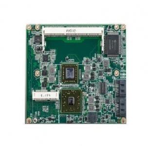 Carte industrielle ETX/XTX pour informatique embarquée, AMD T16R & A55E SOM ETX module (LVDS)
