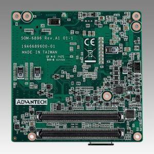 SOM-6896C5-S8A1E Carte industrielle COM Express Compact pour informatique embarquée, i5-5350U 1.8GHz 15W 2C COMe Compact non-ECC