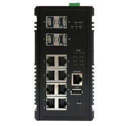 Switch PoE 10Gb 8 ports RJ45 Gb et 4 SFP 10Gb