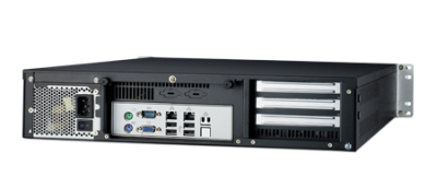 HPC-7242-55RB ,Chassis 2U pour serveur industriel, carte mère serveur ATX et 4 baies disques HotSwappables, alimentation 55W redondate