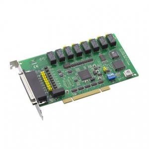 Carte acquisition de données industrielles sur bus PCI, 8 canaux Relay & 8 canaux IDI Universal PCI Card