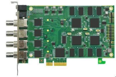 Carte PCIe de capture vidéo HDMI Full HD H.264 4 canaux avec SDK