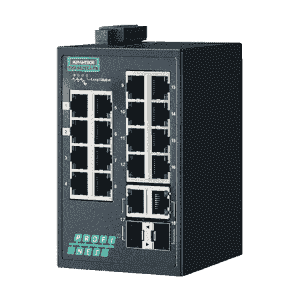 EKI-5626CI-PN-AE Switch Rail DIN industriel PROFINET ProView 16 ports FE + 2 Gb  -40°C 75°C