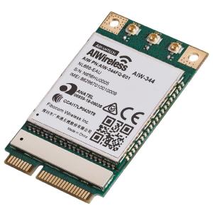 AIW-344FQ-E01 Carte mini PCie 4G/LTE compatible température étendue