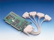 Carte ports ISA de communication série, 4 ports RS-232/ DB9 protection surtension