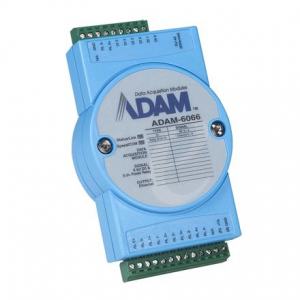 ADAM-6066-CE Module ADAM Entrée/Sortie sur Ethernet Modbus TCP, 6 DO/6 DI Power Relay Module