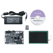 RSB-4210DK-B00E Carte mère embarquée à processeur RISC, Evaluation kit for RSB-4210 FSL i.MX53 w/Linux.
