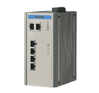 Switch Rail DIN ProView automatisme 4 ports POE + 2 Gigabit -40°C +75°C