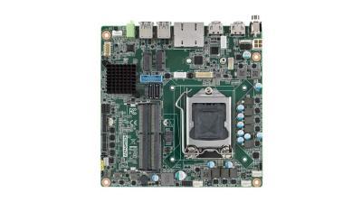 AIMB-287G2-00A1E Carte mère mini ITX compatible Intel Core de 10th gen, 64Gb de DDR4, 2 x HDMI, 2 x LAN, 4 x COM, 8 x USB, 2 x M.2