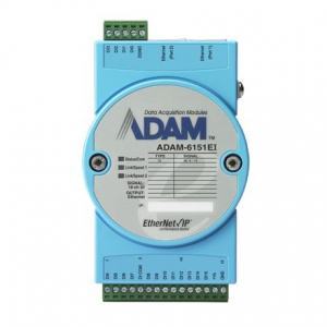 ADAM-6151EI-AE Module ADAM Entrée/Sortie sur bus EtherNet/IP avec 16 canaux Isolated DI