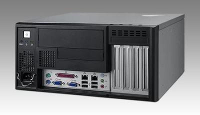 IPC-5120-25D Chassis PC format Tour pour PC industriel avec carte mère mATX connectique façade avant alimentation 250W