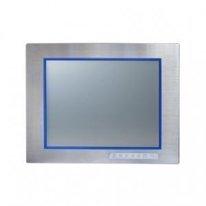 FPM-8151H-R3AE Ecran industriel 15", encastrable et tactile, durci, acier inoxydable, IP65 VGA/DVI, -20-60C, C1D2/ATEX