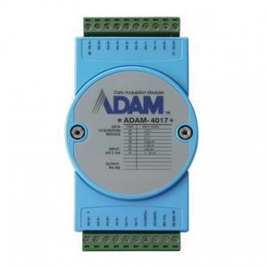 ADAM-4017+-CE Module ADAM 8 entrées analogiques paramétrables voie par voie compatible Modbus