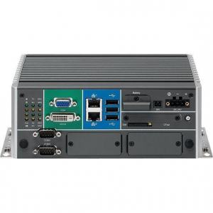 NISE301 PC fanless avec accès par devant Intel® Atom ™ Quad Core E3845 - avec 2 slots d'extension mPCIe