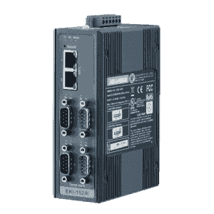 EKI-1524I-BE Passerelle industrielle série ethernet, 4-port Serial Device Server with Température étendue.