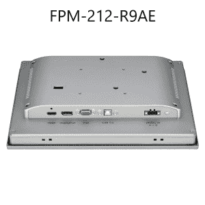 FPM-212-R8AE Ecran industriel 12" tactile résistif avec HDMI, DP et VGA IP66 façade avant