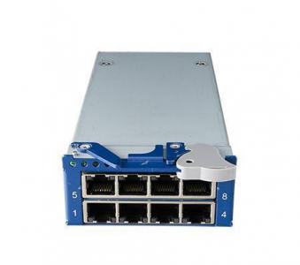 NMC-0806-000110E Carte Mezzanine réseau, 8 ports GbE module by RJ45 w/ALBP Latch