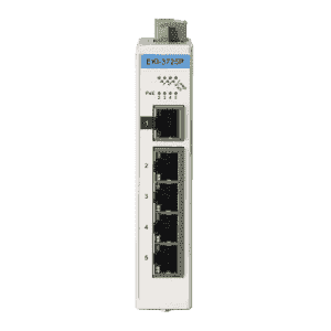 Switch Rail DIN industriel 5 ports Gigabit POE non managé