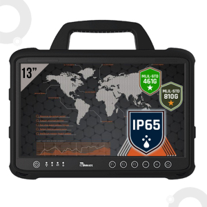 Tablette durcie 13" ultra durcie avec un processeur Intel Core i5 MIL-STD-461G