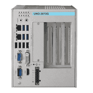 UNO-3073G-C54E PC industriel fanless à processeur Celeron 847E,4G RAM,avec 1xPCIex16 et 2xPCI slots