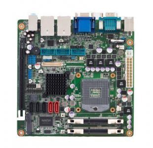 SIMB-M21-7G200A1E Carte mère Mini-ITX semi-industrielle, HM65 MINI-ITX, VGA/HDMI/LVDS/DP, 4 COM, 2GbE