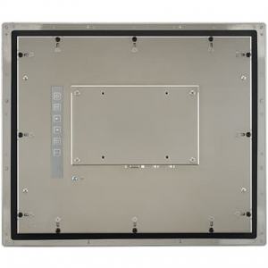 FPM-815S Ecran 15" façade avant inox IP66 tactile résistif VGA+DP -20 ~ 60 °C