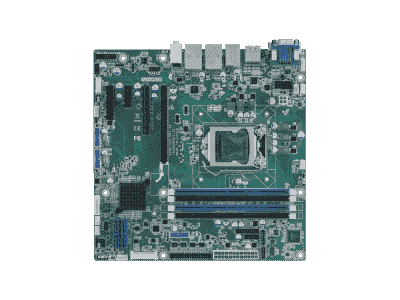 Carte mère industrielle, LGA1151 mATX DP/DVI/HDMI/eDP/SATAIII/6 COM/C236