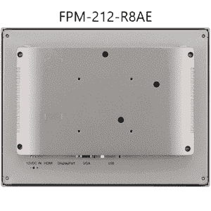 FPM-212-R9AE Ecran tactile industriel 12", résistif avec DP, HDMI et VGA encastrable et VESA