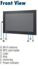 Option pour Moniteur ou écran industriel tactile, PCT touch, Wifi, NFC, BT