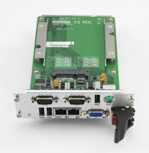 MIC-3325N-D3E Cartes pour PC industriel CompactPCI, MIC-3325 w/ N455 CPU 2G RAM 8HP-2 XTM dual slot