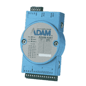 ADAM-6251-AE Module ADAM Entrée/Sortie sur MobusTCP, 16 canaux Isolated Digital Input