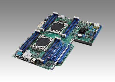 ASMB-913I-00A1E Carte mère industrielle pour serveur, LGA2011-R3 EATX SMB w/8 SATA/3 PCIe x16/4 GbE/I