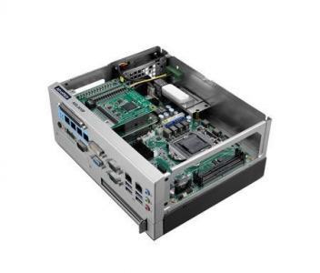 AIIS-3410P-00A1E PC industriel pour application de vision, H110, DDR4, 4 PoE, 2 LAN, 4 USB3.0, PCIe/PCI ext