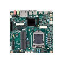 Carte mère mini-ITX LGA 1151 compatible Intel 6 & 7th gen iCore, DP, HDMI, VGA, 2 x COM, 2 x LAN, PCIe x4, miniPCIe, DDR4