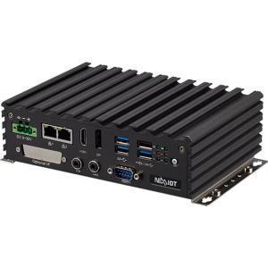 NISE 109-E01 PC Fanless compact avec Intel Atom x6211E avec HDMI, DP, 6 x USB, 4 x COM et 2 x LAN -20 et 70°C