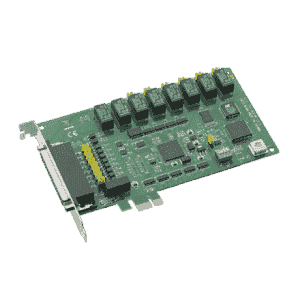 PCIE-1760-AE Carte acquisition de données industrielles sur bus PCIExpress, 8 sorties relais & 8 Entrées TOR