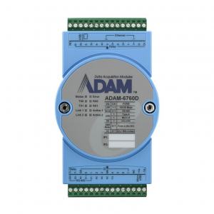 ADAM-6760D-A Passerelle intelligente avec Node-Red + 8 entrées TOR et 8 sorties relais SSR sur Ethernet