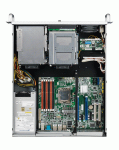 HPC-7242-55RB ,Chassis 2U pour serveur industriel, carte mère serveur ATX et 4 baies disques HotSwappables, alimentation 55W redondate