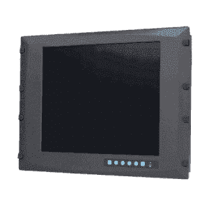 FPM-3171G-R3AE Ecran 17" encastrable tactile résistif Moniteur ou écran industriel tactile, 8U 17"SVGA WT Ind. Monitor w/Resistive TS(Combo)