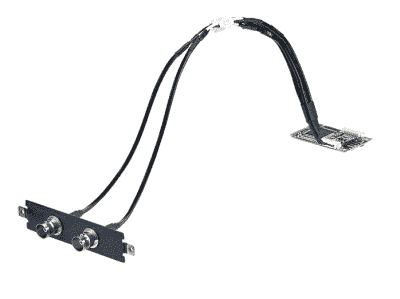 MOS-4140C-Y1201 Module d'extension pour PC industriel fanless, DVP-7031E_BNC cable_iDoor bracket