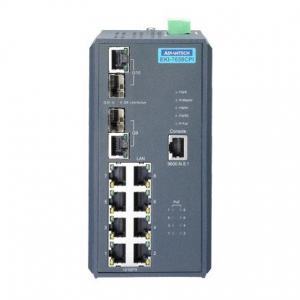 EKI-7659CPI-AE Switch Rail DIN industriel 8 ports POE + 2 x 1Gb -40°C 75°C