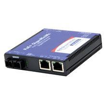 Convertisseur fibre optique POE, 2TX/SX- MM850-SC - 220Km