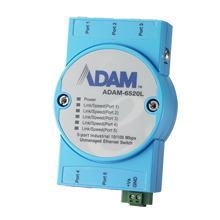 ADAM-6520L-AE Switch Rail DIN industriel ADAM 5 ports 10/100Mbps -10 ~ 70°C