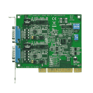 PCI-1602B-CE Carte PCI de communication série, 2 ports RS232/422/485 avec protection surtension